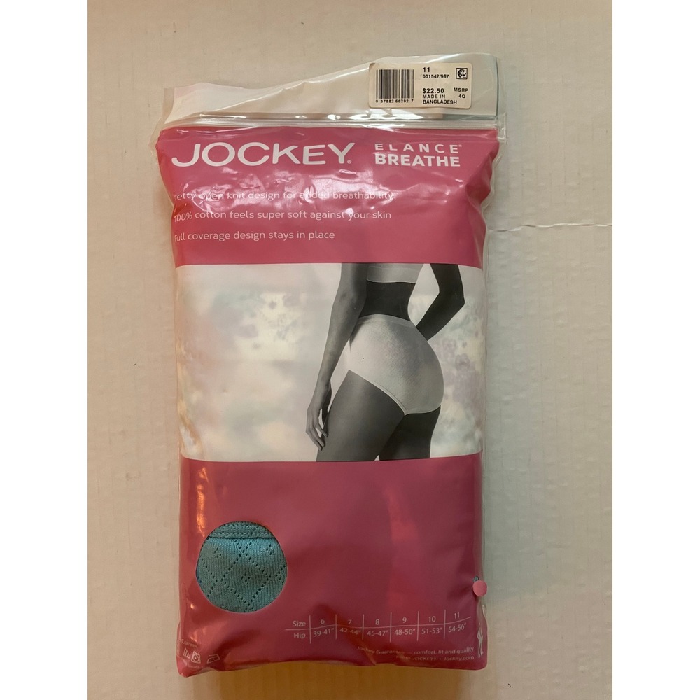 Hanes Elance Breathe Cotton Classic Fit Briefs Size 11  New In Package - Picture 4 of 6